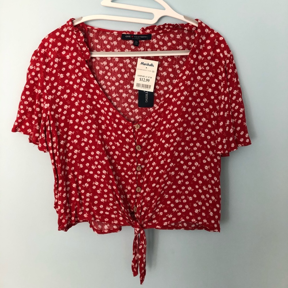 Red top from Marshall’s